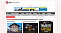 Desktop Screenshot of hausbauunternehmen.info